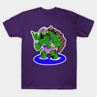 Macho Turtle Rippy Shellage T-Shirt